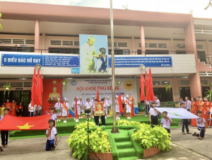 Trường Tiểu học Tân Định tổ chức Hội Khoẻ Phù Đổng cấp trường năm học 2023-2024